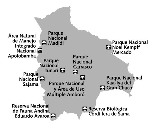Bolivia Geographical Features