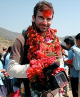 Writer/director Trent O'Donnell in Nepal